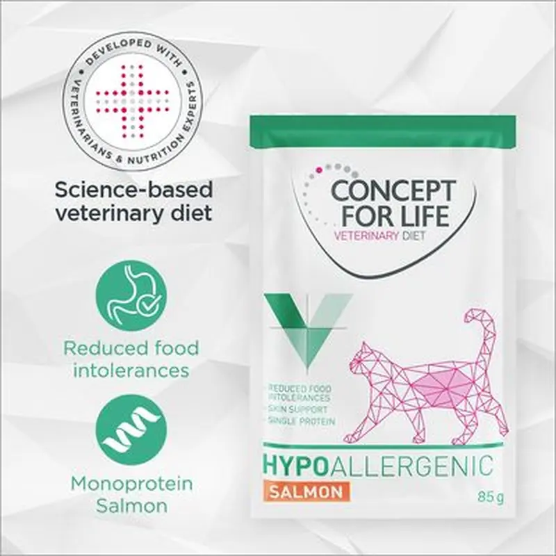 Concept for Life Veterinary Diet Hypoallergenic - Salmon - 24 x 85g
