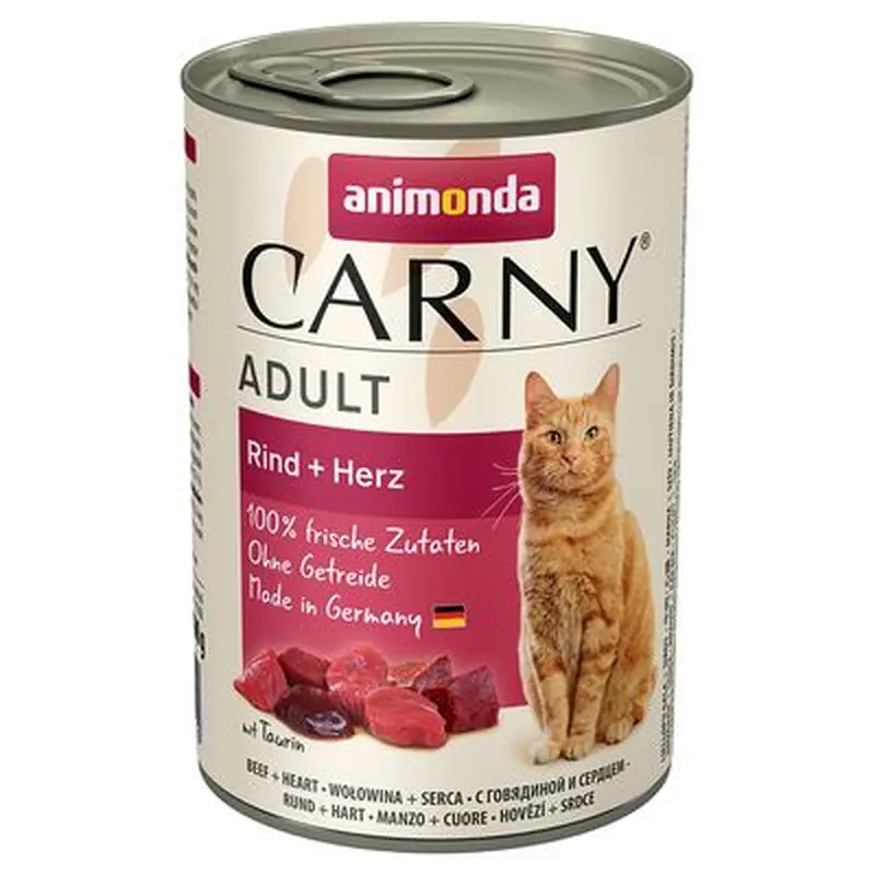 animonda Carny Adult 6 x 400g - Beef & Cod with Parsley Root