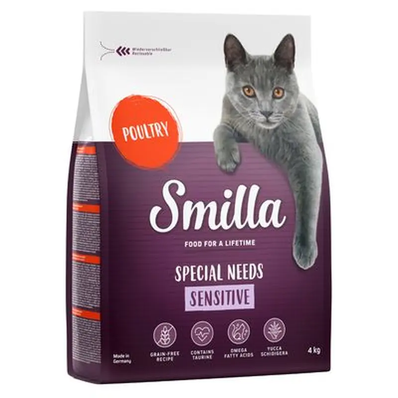 Smilla Adult Sensitive - Grain-Free Poultry - 4kg