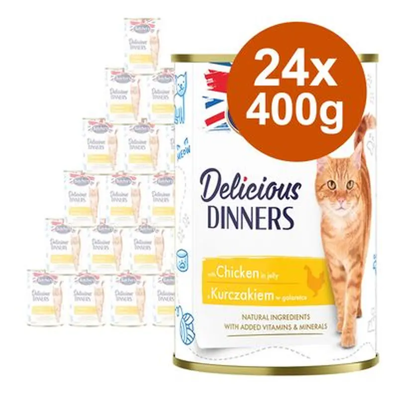 Butcher's Delicious Dinners Saver Pack 24 x 400g - Mixed Pack (3 Varieties)
