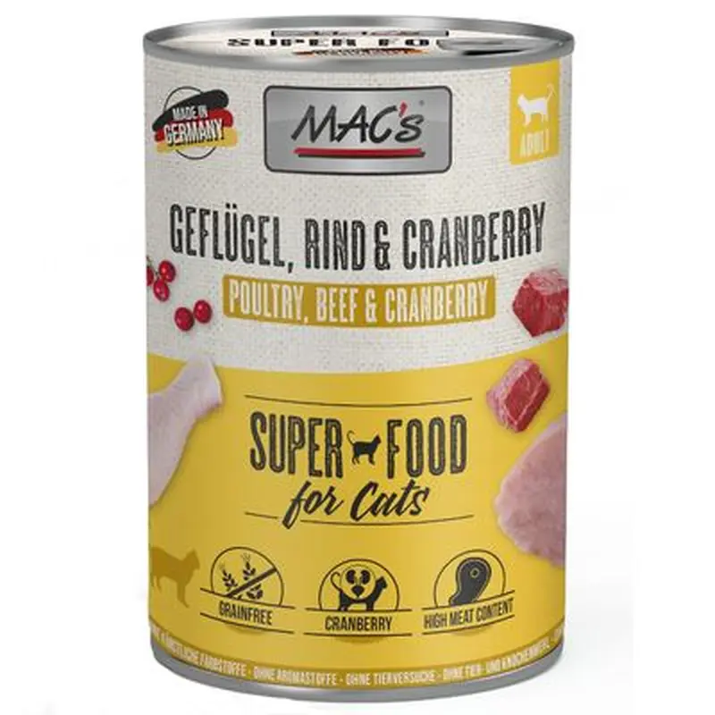 MAC's Cat Saver Pack 18 x 400g - Beef & Chicken Hearts