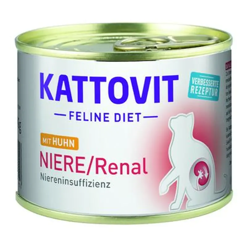 Kattovit Kidney/Renal (Renal Failure) - Chicken (6 x 185g)
