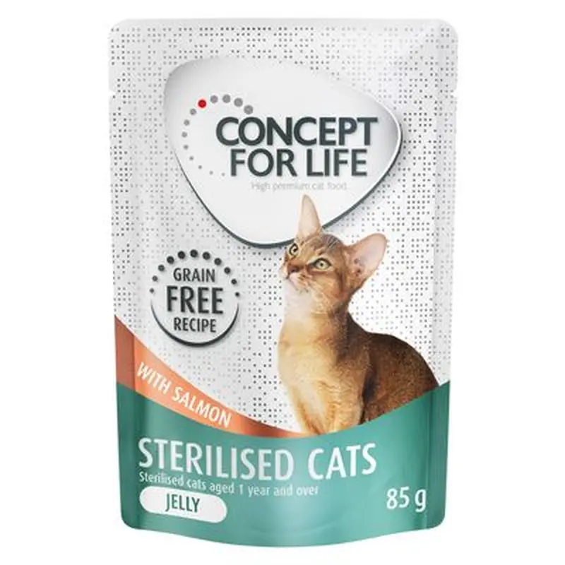 12 x 85g Concept for Life Wet Cat Food  Special Price! * - Beauty  in Jelly (12 x 85g)