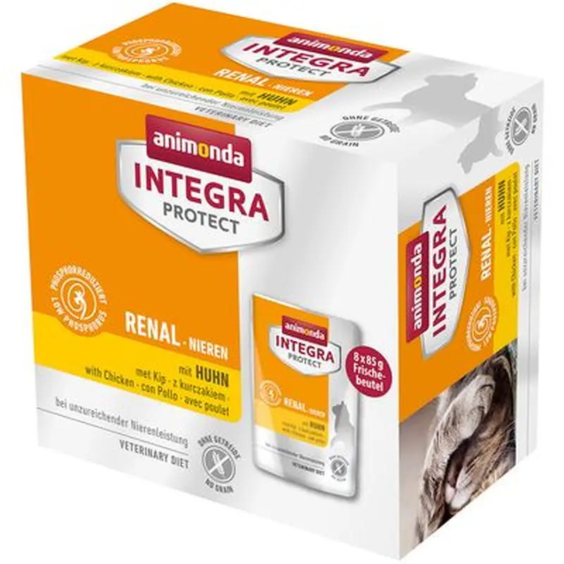 animonda Integra Protect Adult Renal 8 x 85 g - with chicken