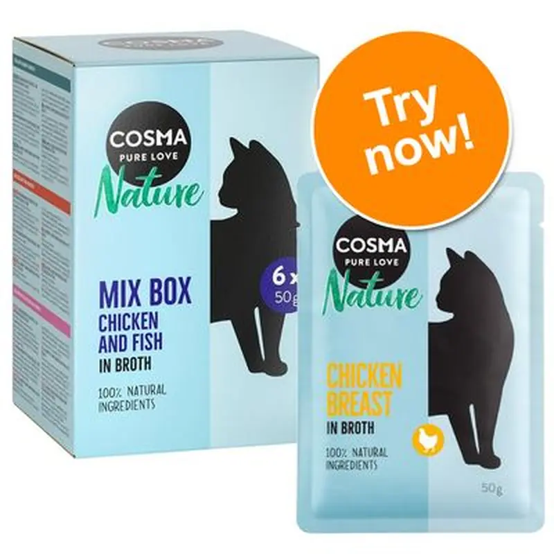 Cosma Nature Pouches Mixed Trial Pack - Saver Pack: 18 x 50g