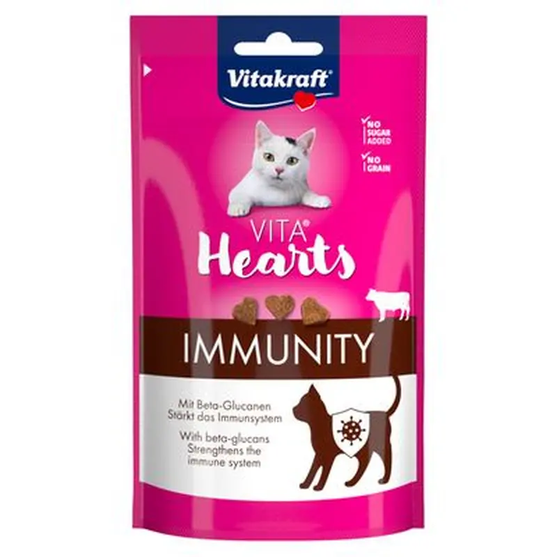 Vitakraft Vita Hearts Immunity - Beef (40g)