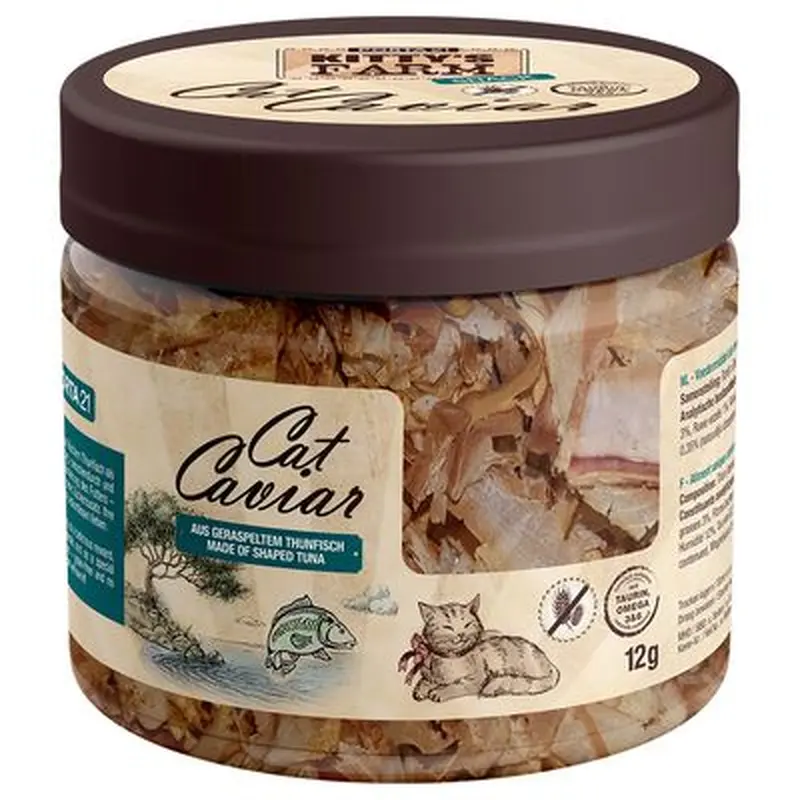Porta 21 Kitty's Farm \"Cat Caviar\" Treats - Saver Pack: 5 x 12g