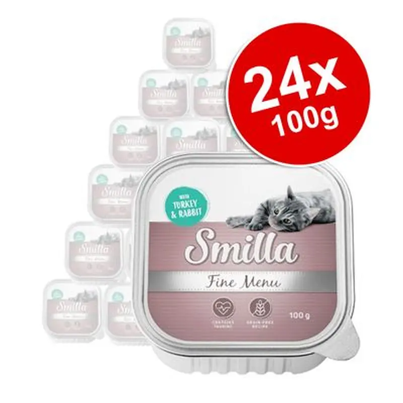 Smilla Fine Menu Saver Pack 24 x 100g - Poultry & Chicken Liver
