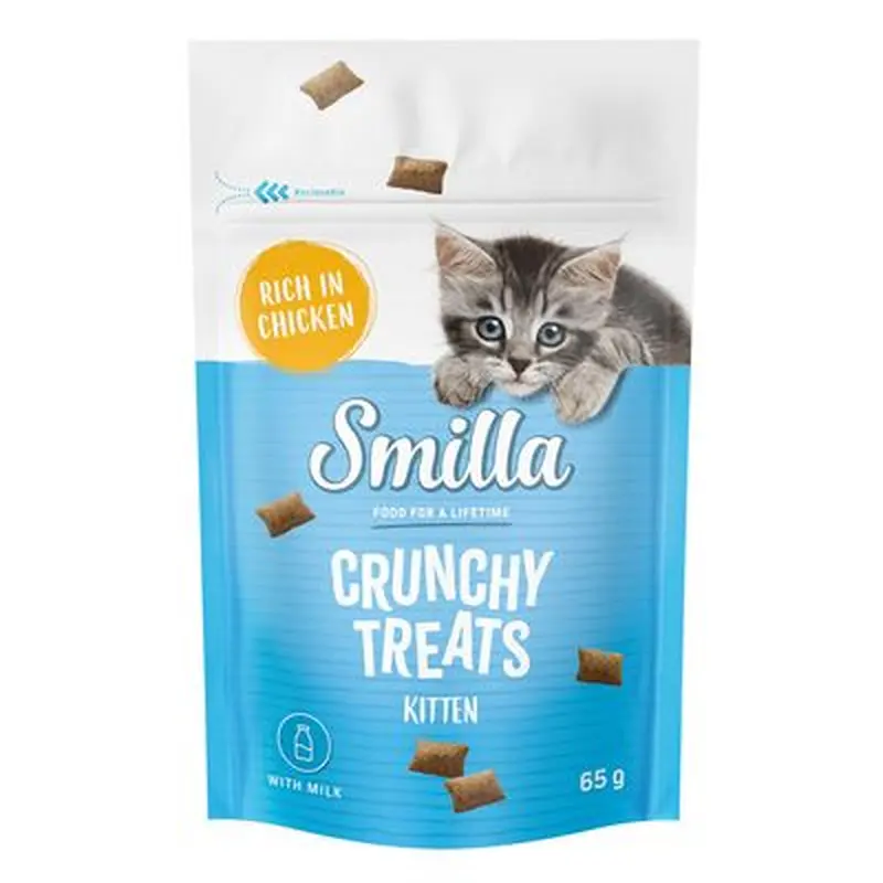 Smilla Crunchy Treats Kitten - Chicken (65g)