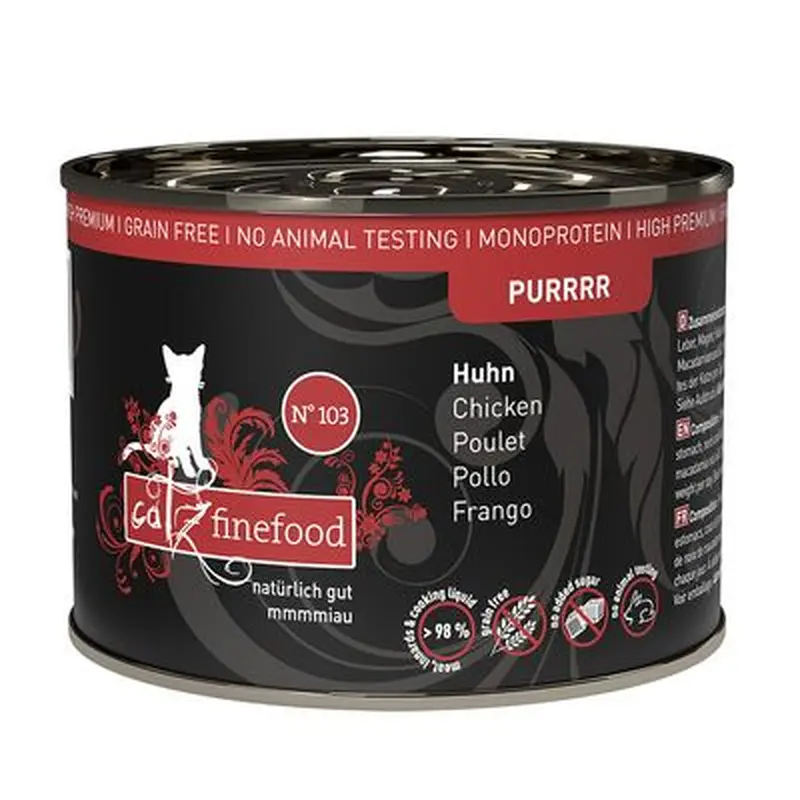 catz finefood Purrrr Can 6 x 190/200g - Chicken (6 x 200g)