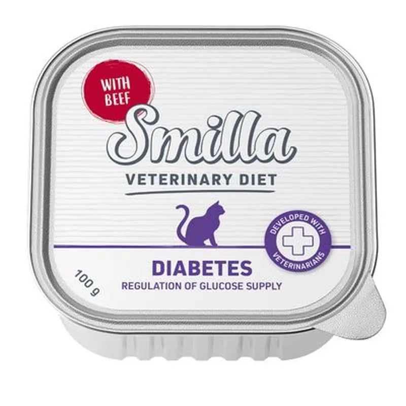 Smilla Veterinary Diet Diabetes - Saver Pack: 24 x 100g
