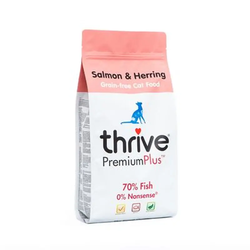 thrive PremiumPlus Dry Cat Food - Salmon & Herring - 1.5kg