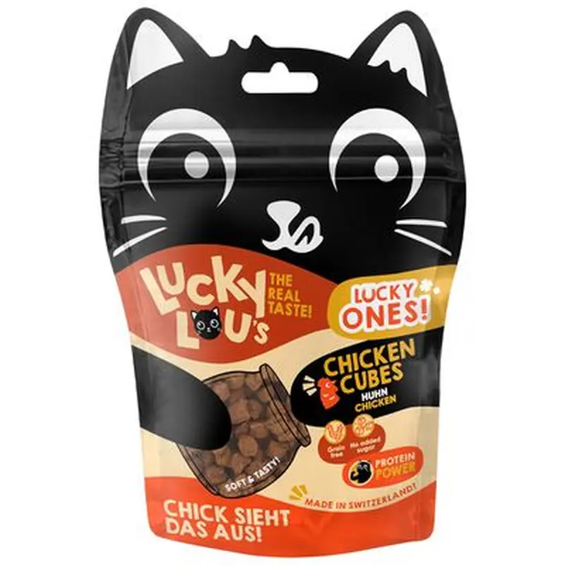 Lucky Lou Lucky Ones Cubes - Saver Pack: Cheese & Chicken (4 x 80g)