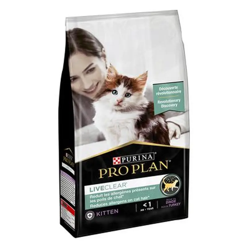 PURINA PRO PLAN LiveClear Kitten - Turkey - Saver Pack: 2 x 1.4kg