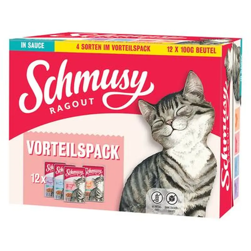 Schmusy Ragout in Sauce 12 x 100g - Chicken