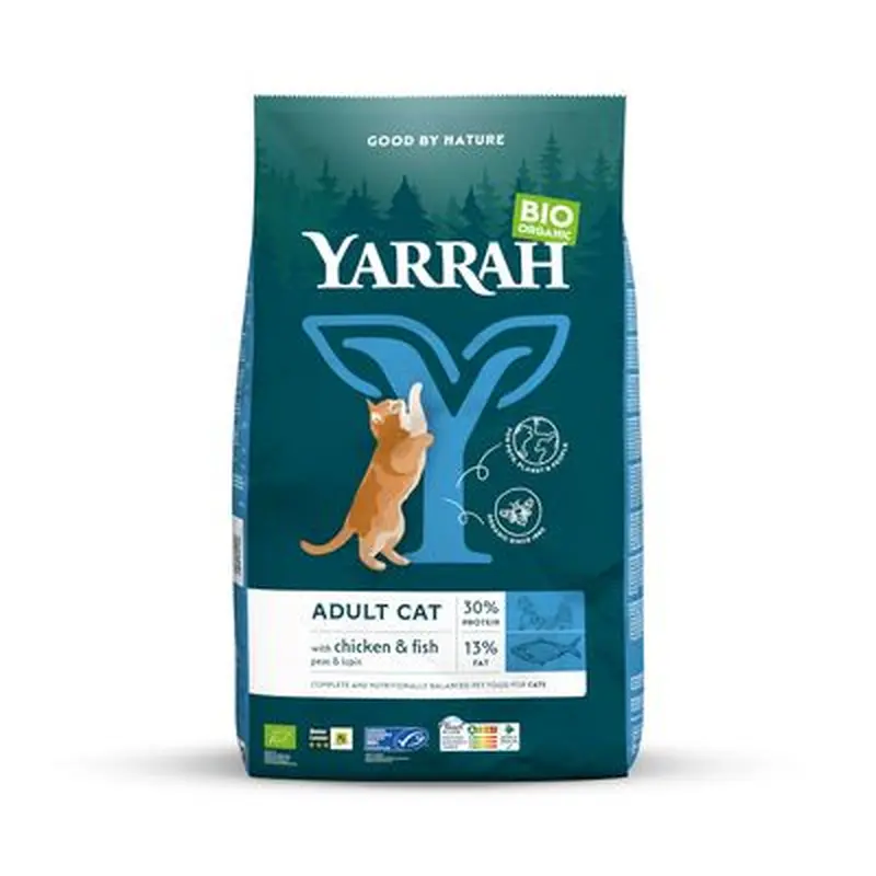 Yarrah Organic with Organic Chicken & Fish - 10kg