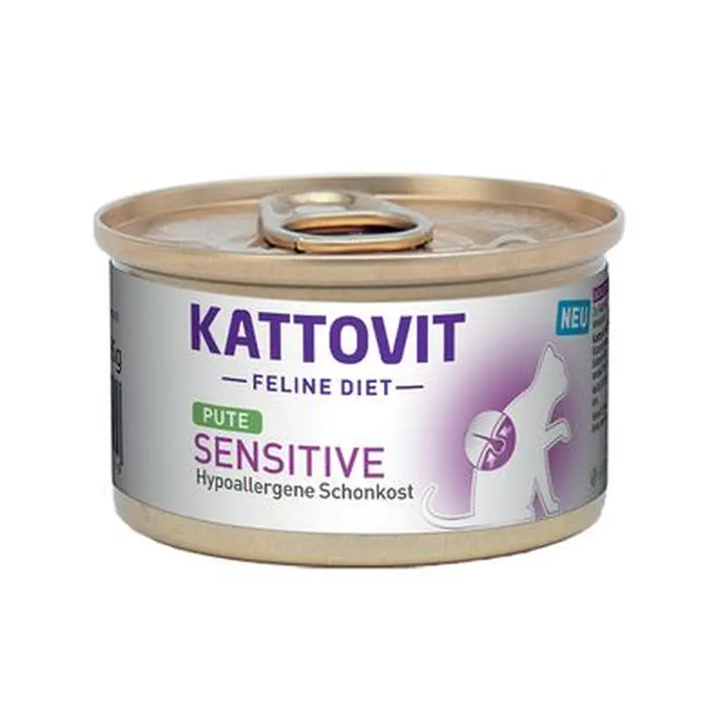 Kattovit Sensitive 85 g - 6 x 85 g turkey