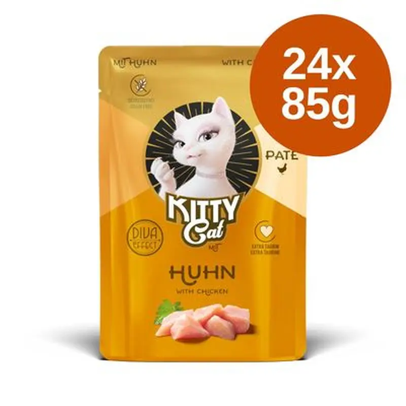 Kitty Cat Pat Saver Pack 24 x 85g - Mixed Pack I (6 Varieties)
