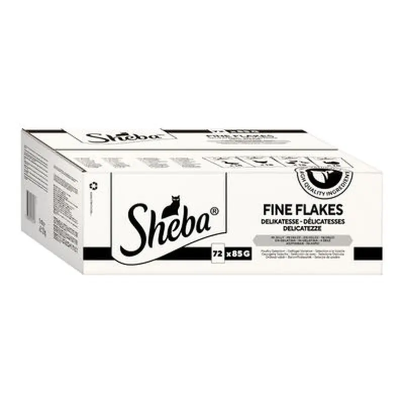 Sheba Pouches 72 x 85g - Select Slices Poultry Selection in Gravy