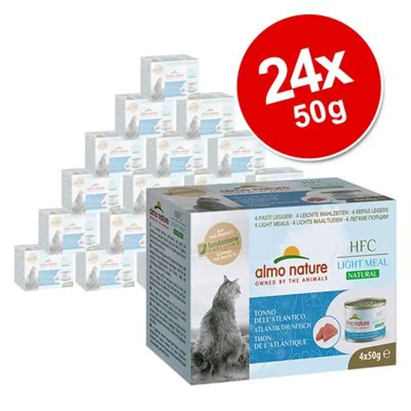 Almo Nature HFC Natural Light Saver Pack 24 x 50g - Tuna & Shrimp