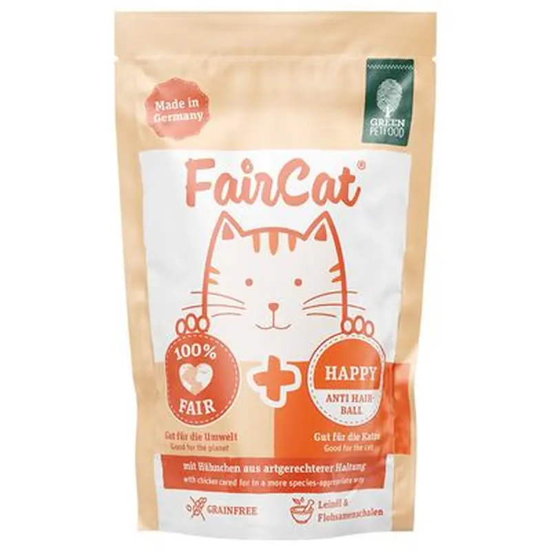 FairCat Cat Pouches - Happy (8 x 85g)