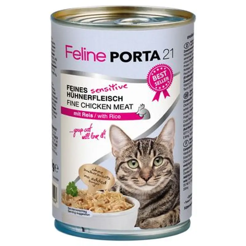 Feline Porta 21 - 6 x 400g - Chicken Pure