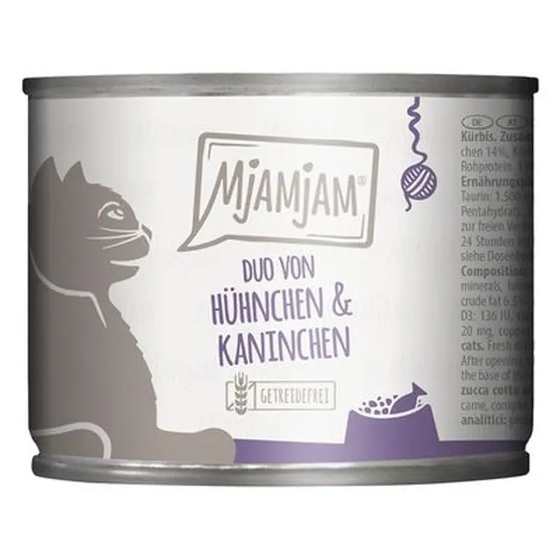 MjAMjAM Duo 6 x 200g - Duck & Chicken