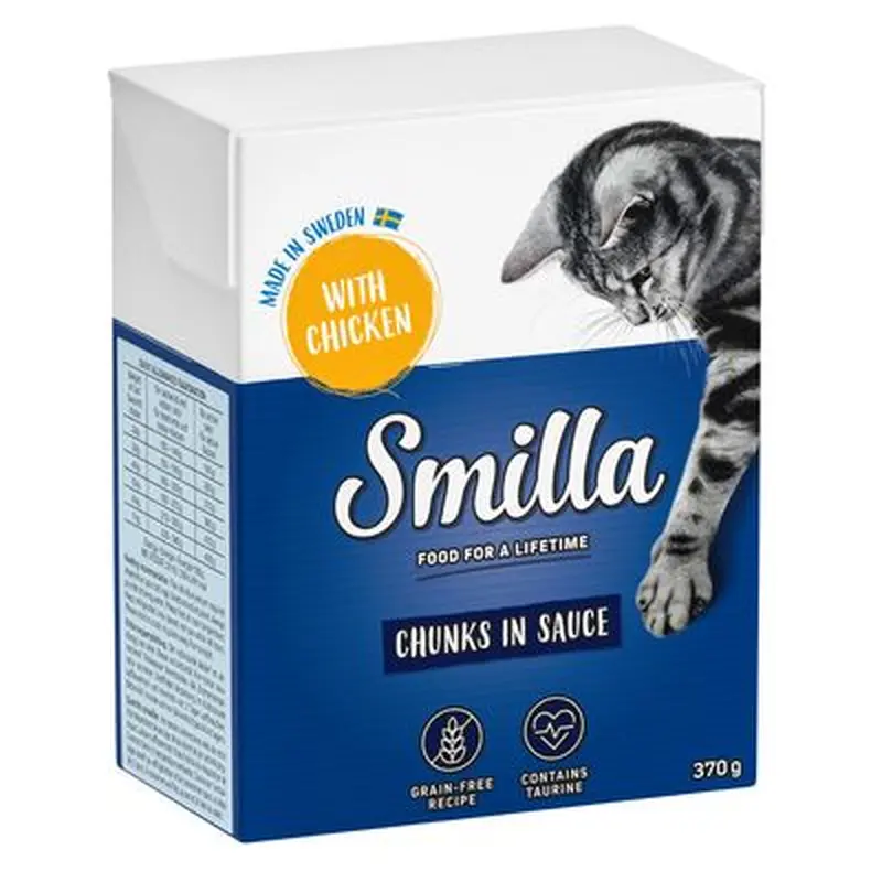 Smilla Chunks in Sauce 6 x 370g - Chicken Liver
