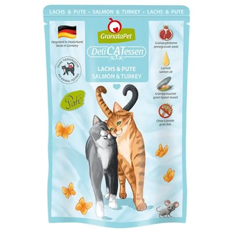 GranataPet DeliCatessen Pouch 6 x 85 g - PURE chicken