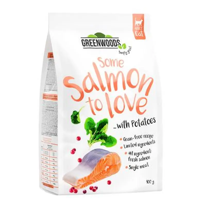 Greenwoods Salmon with Potatoes, Spinach & Cranberries - 400g