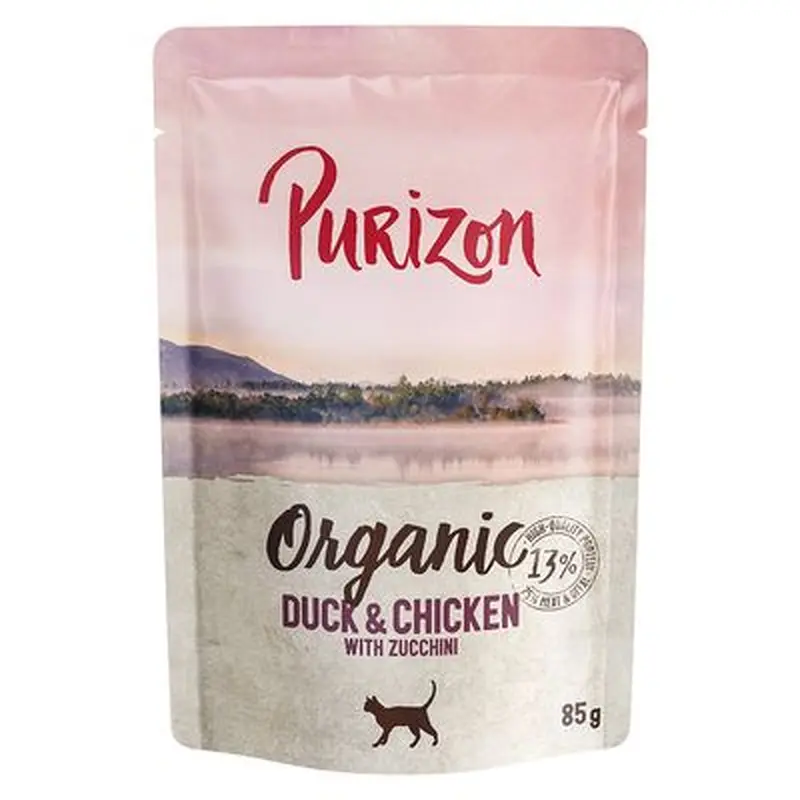 Purizon Organic 6 x 85g - Beef & Chicken with Carrot