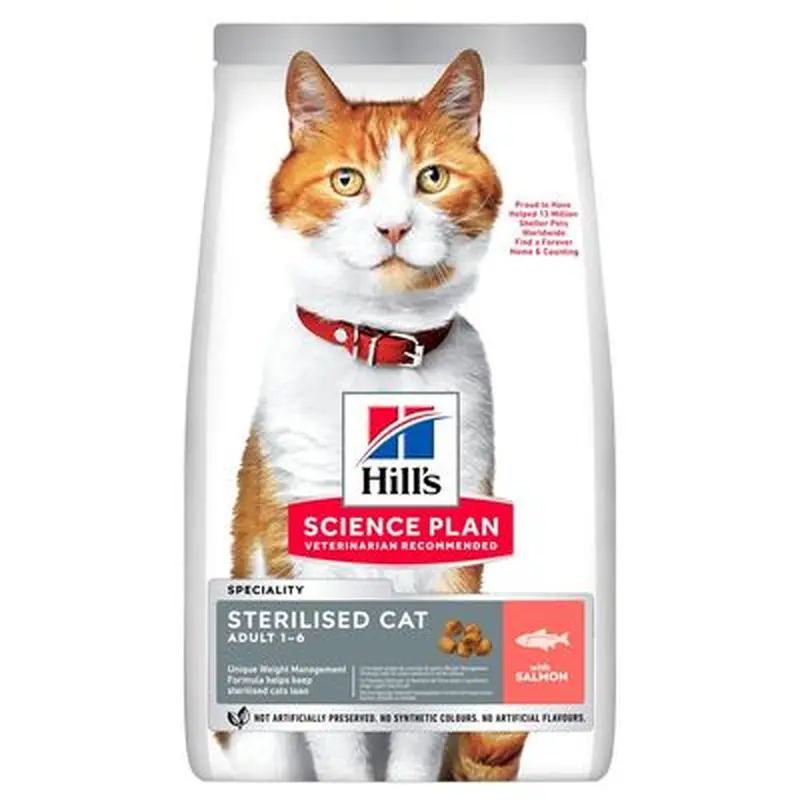 Hill's Science Plan Adult Sterilised Salmon - 3kg