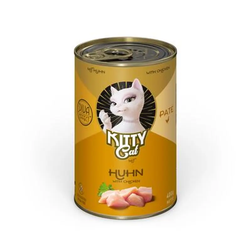 Kitty Cat Adult Pate 6 x 400g - Pheasant & Duck