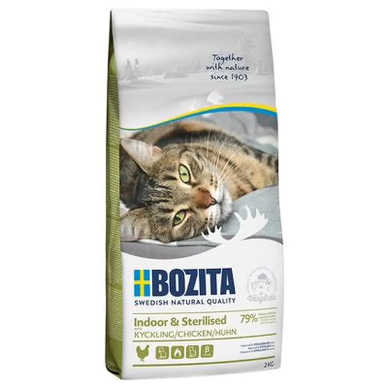 Bozita Feline Indoor & Sterilised - 2kg