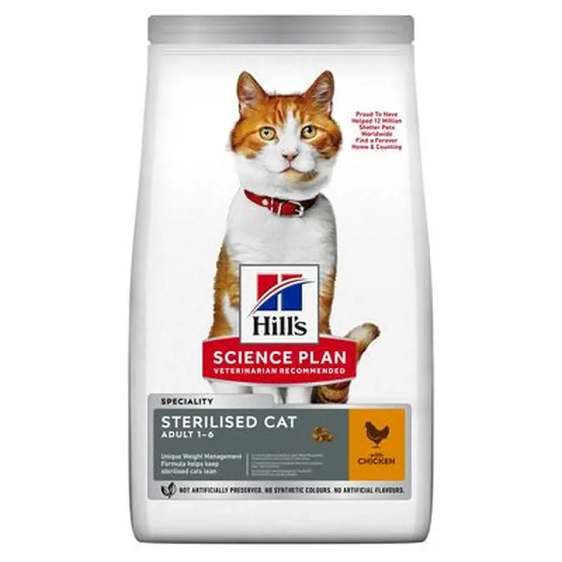 Hill's Science Plan Adult Sterilised Chicken - 7kg