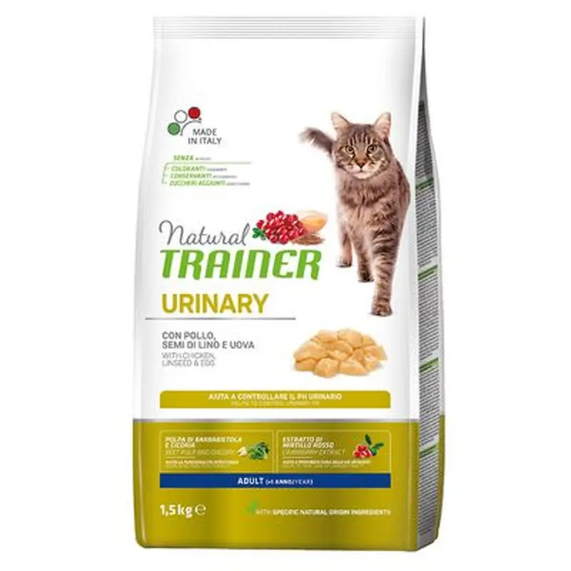 Natural Trainer Cat Adult Urinary with chicken - 1.5 kg