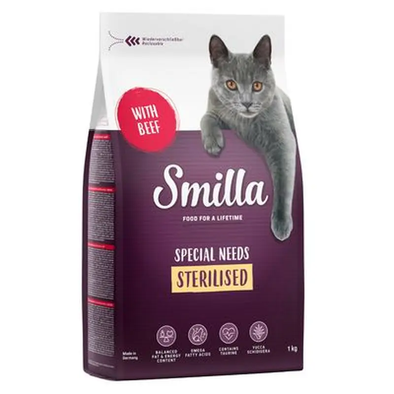 Smilla Adult Sterilised - Beef - 1kg