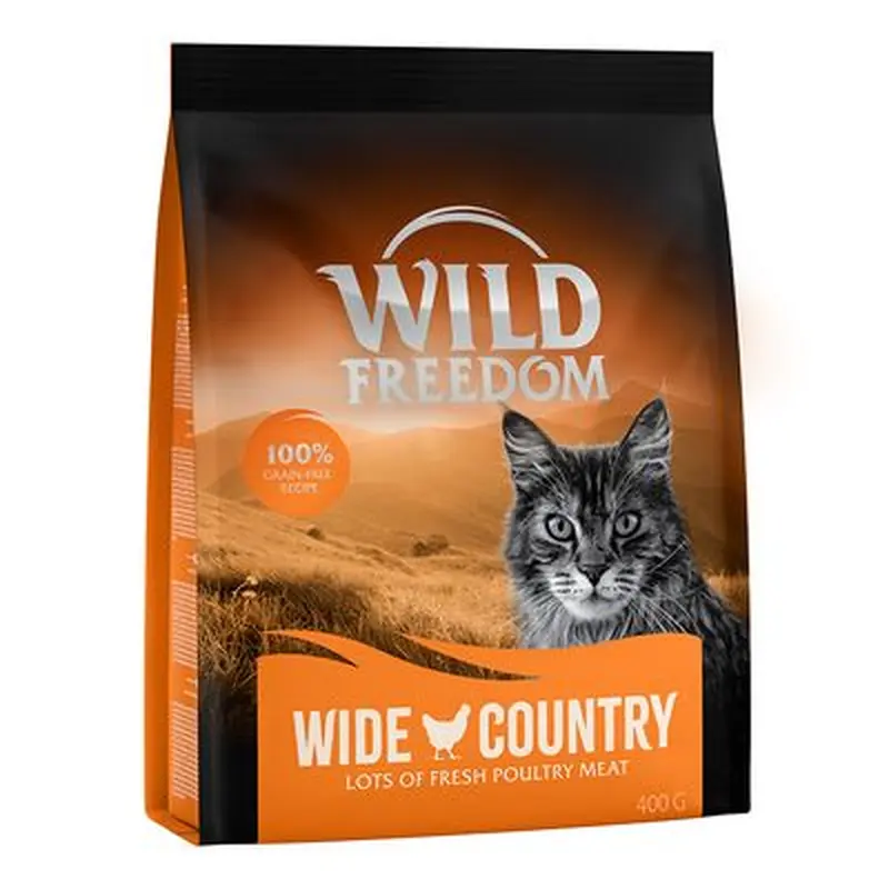 400g Wild Freedom Dry Cat Food - 15% Off! * - Kitten Wide Country - Poultry (400g)