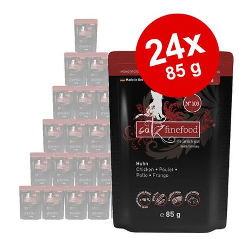 Economy Pack catz finefood Purrrr Pouch 24 x 85 g - Purrrr Collection II 24 x 80/85 g