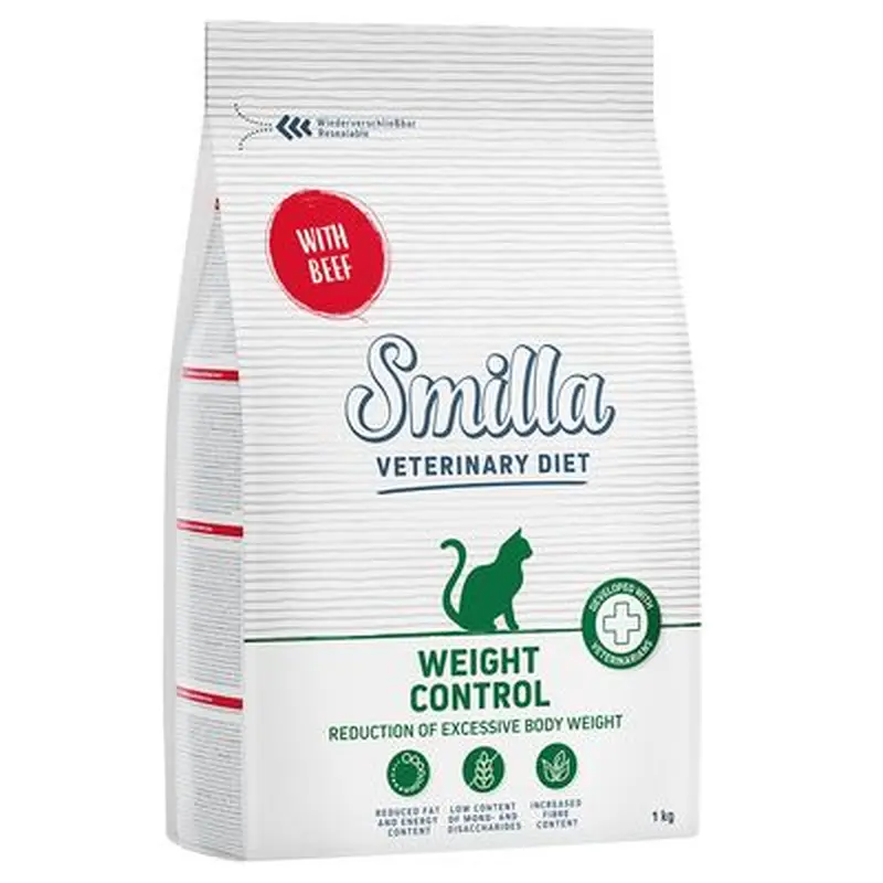 Smilla Veterinary Diet Weight Control Beef - 4kg