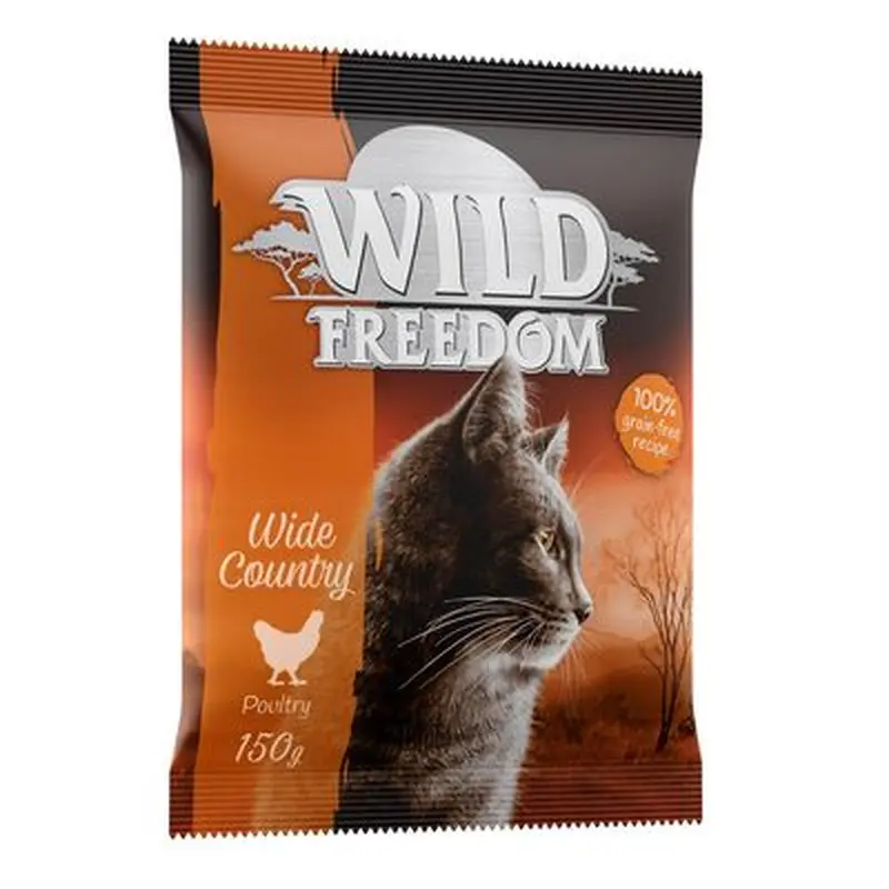 Wild Freedom - Grain-Free Trial Pack 1 x 150g - Adult "Wide Country" - Poultry