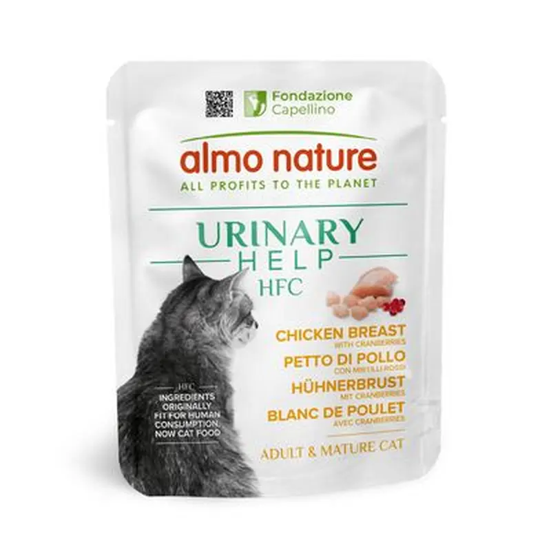 Almo Nature HFC Urinary Help 6 x 50g - Pacific Tuna with Cranberries
