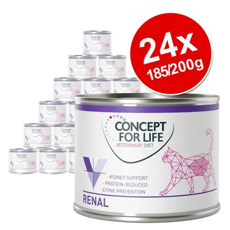 Concept for Life Veterinary Diet Saver Pack 24 x 185g/200g - Urinary Beef (24 x 200g)