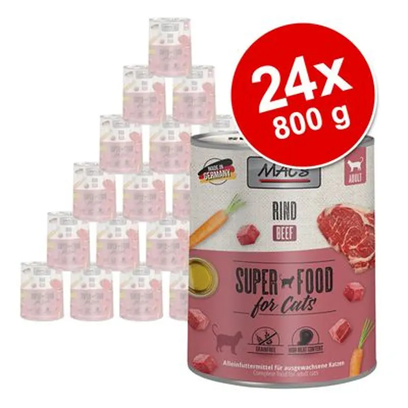 MAC's Cat Saver Pack 24 x 800g - Lamb & Turkey