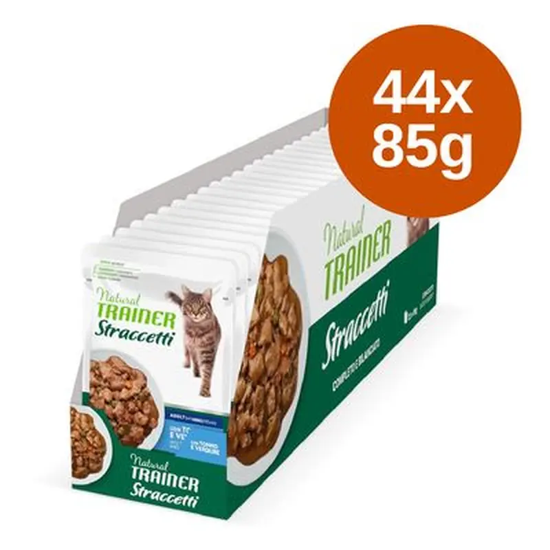 Natural Trainer Strips in Sauce Saver Pack 44 x 85g - Tuna