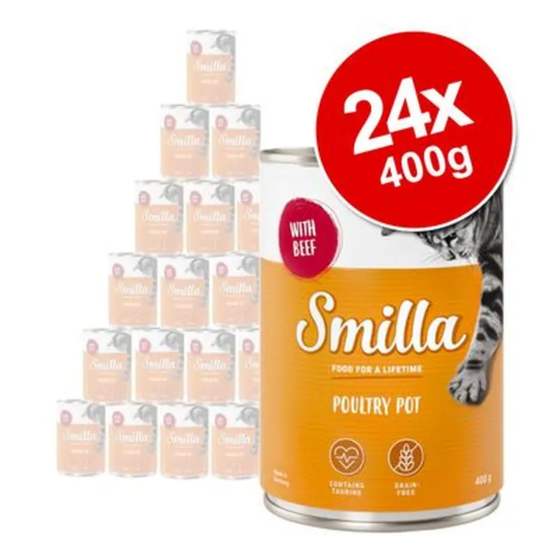 Smilla Tender Poultry Saver Pack 24 x 400g - Tender Poultry with Poultry Hearts
