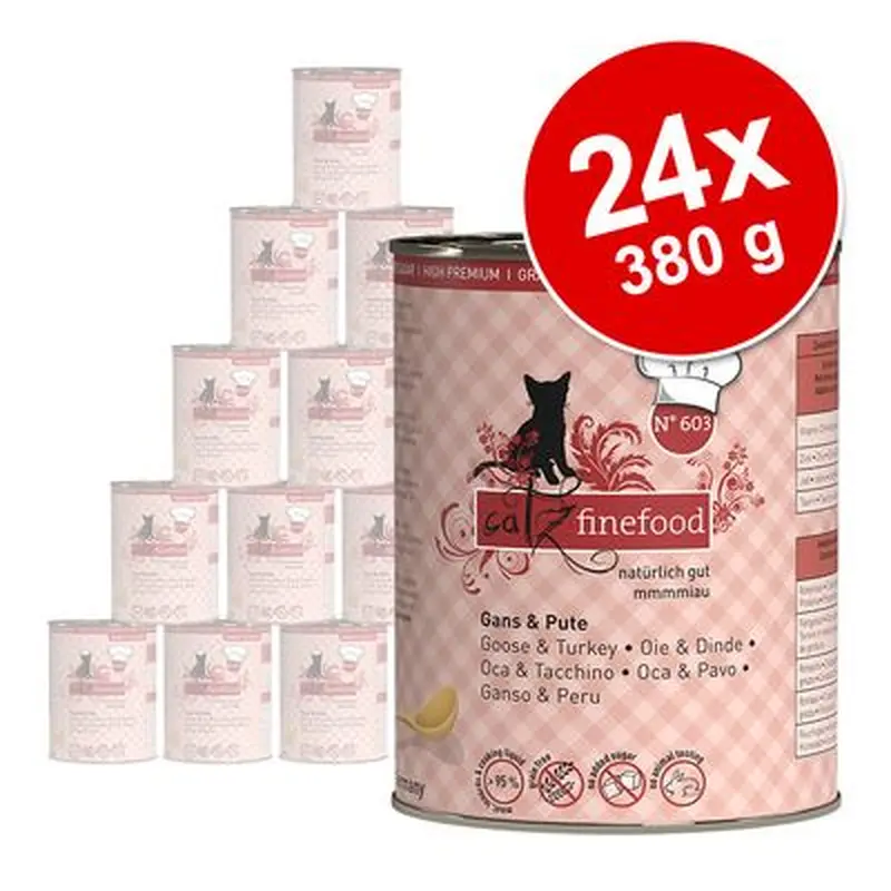 catz finefood Ragout Saver Pack 24 x 380g - Duck & Kangaroo