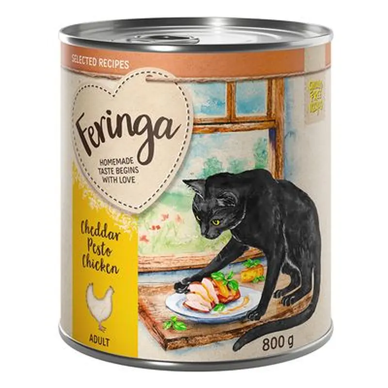 Feringa Selected Recipes 6 x 800g - Meat Loaf with Carrots & Peas