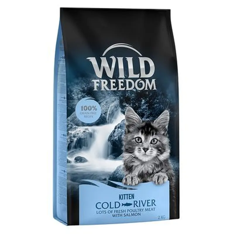 Wild Freedom Kitten \"Cold River\" Salmon - Grain-Free - 6.5kg