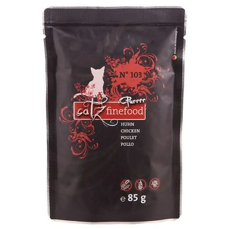 Catz Finefood Purrrr Wet Food Pouches 8 x 80/85g - Lamb (8 x 85g)
